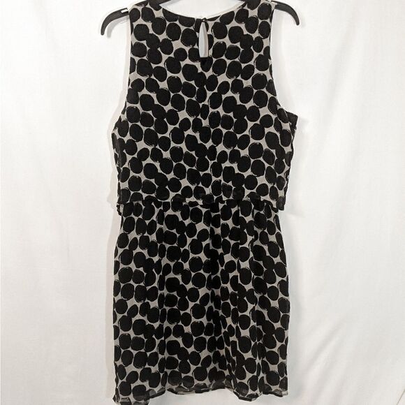 Lucky Brand Big Polka Dot Print Dress M - Picture 2 of 7